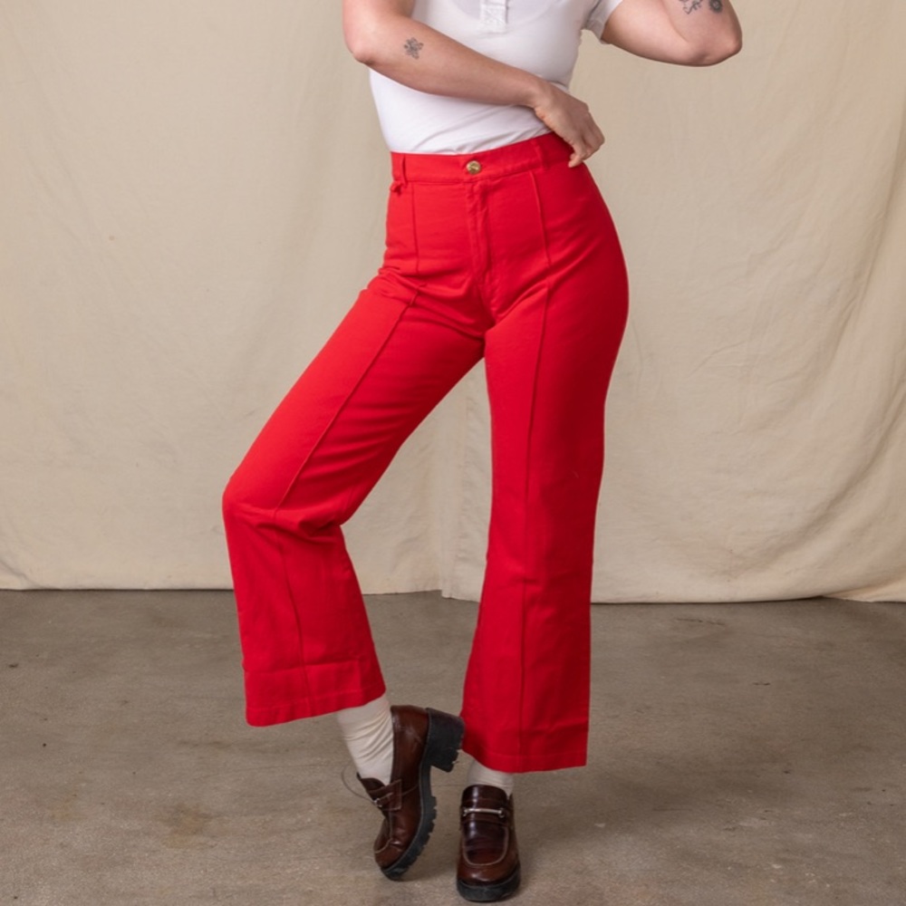 Big Bud Press Western Pants in 🍒Mustang Red🍒
